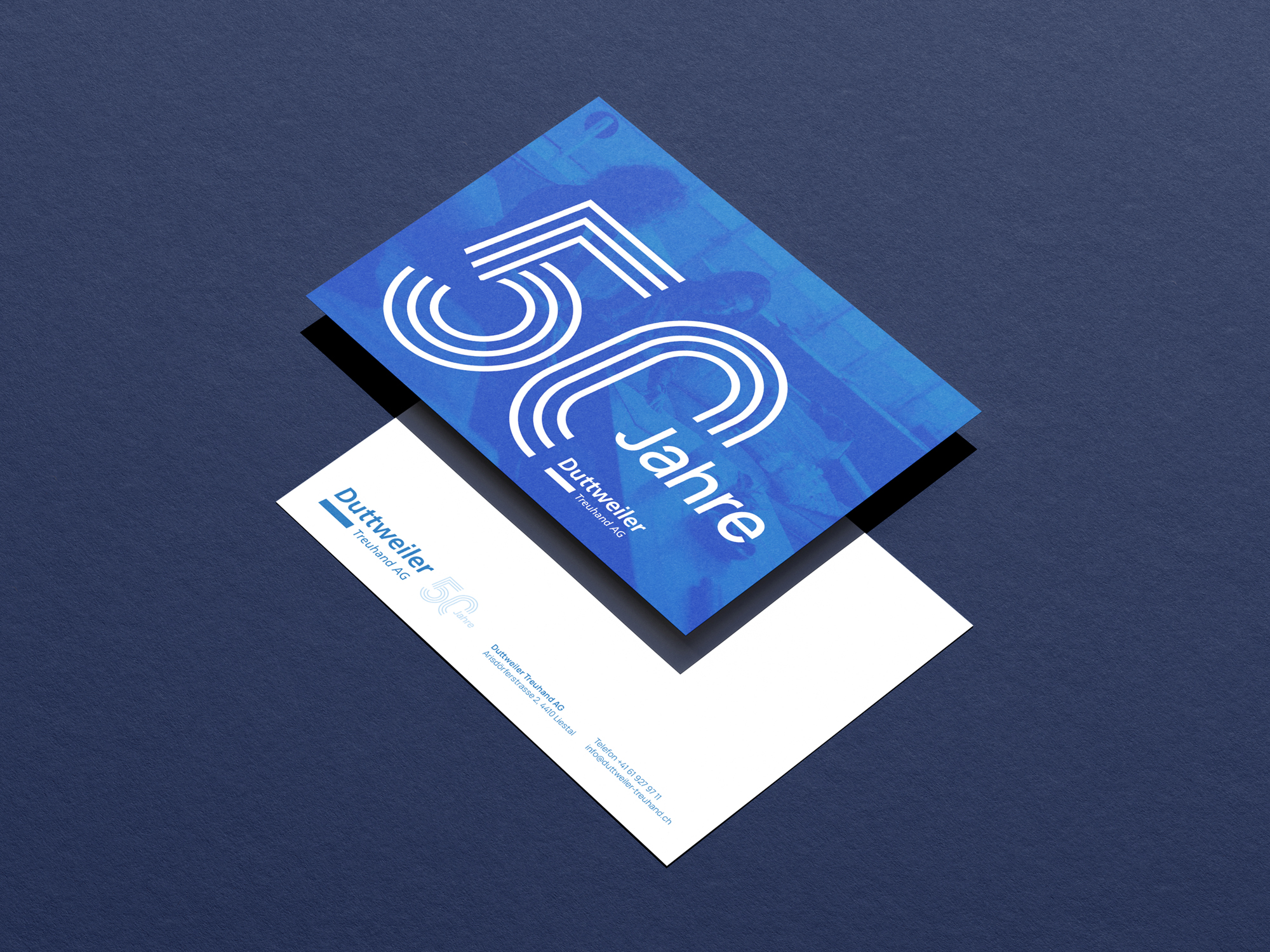 Duttweiler Treuhand Jubiläumslogo